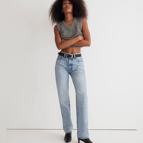 Madewell Denim - Madewell The Petite '90s Straight Jean Size 23P